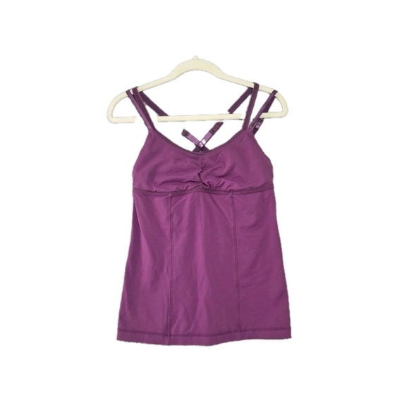 lululemon athletica Tops - Lululemon Women's Purple Tank Top Yoga Pilates Workout Athleisure Lounge 8
